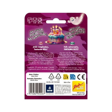 Fantasma Blitz ¡Feliz Cumpleaños! Fantasma Blitz ¡Feliz Cumpleaños!