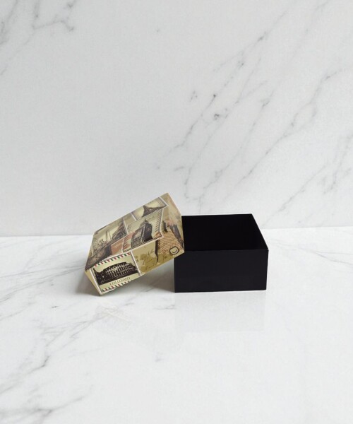 Caja laminada Caja Ciudades - 12x12x6 cm