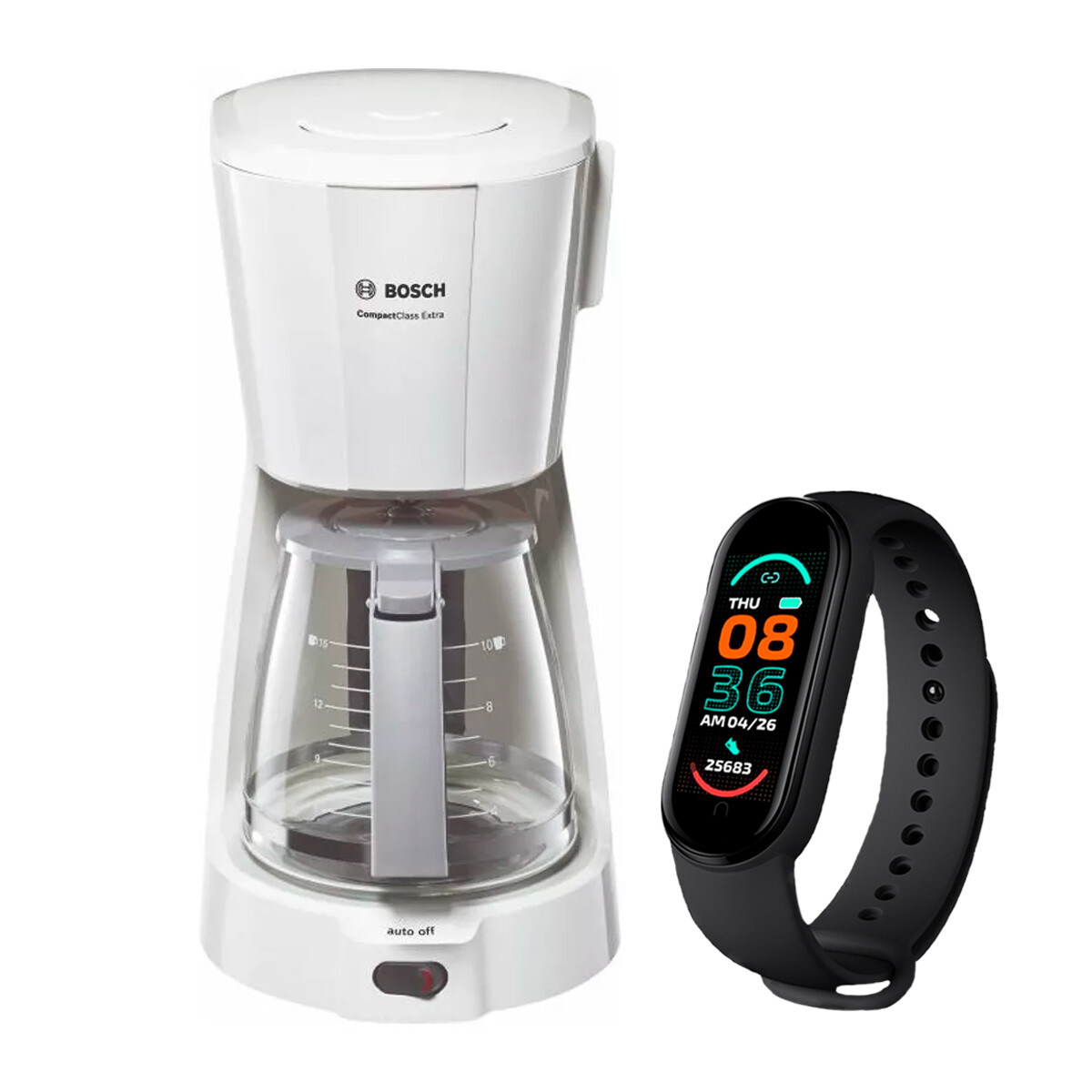 Cafeteras De Goteo Bosch Tka3a031 + Smartwatch 