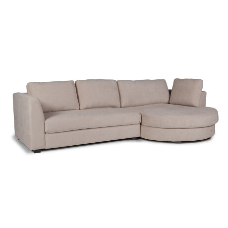 Rinconera Lotus - Tela Microfibra - Chaise Derecho 12072 (Beige)