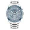 Reloj Tommy Hilfiger 1782554 para mujer con correa de acero Plateado