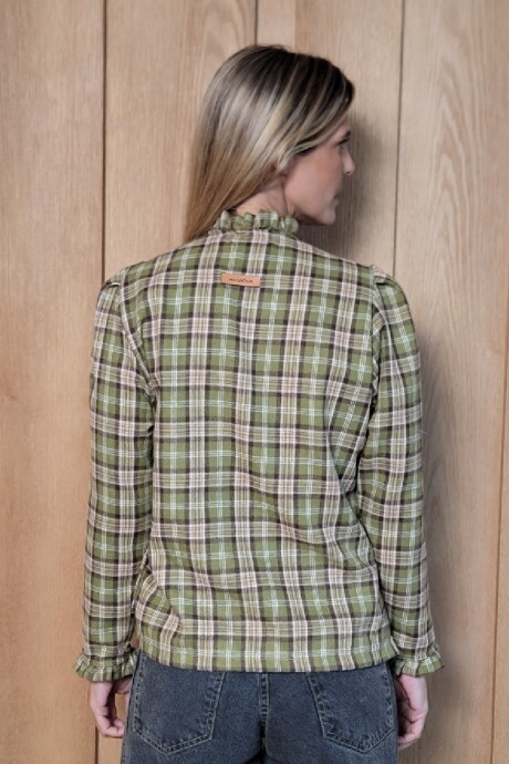 Camisa Mili Escosés Verde