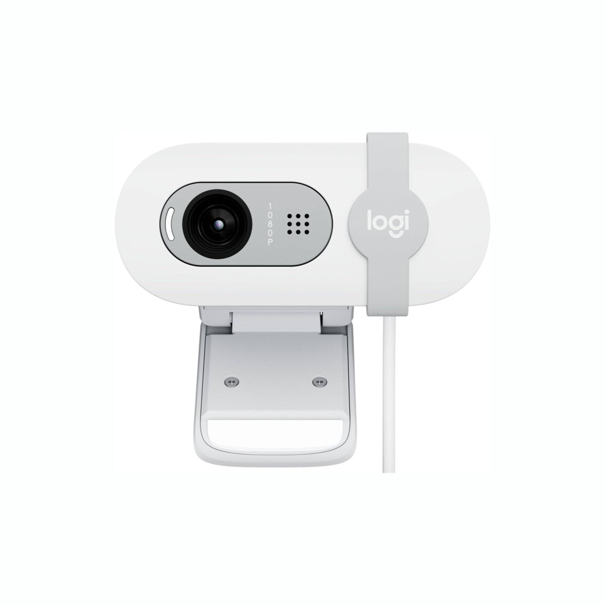 Cámara Web LOGITECH Brio 100 1080P FHD Micrófono Integrado - White 