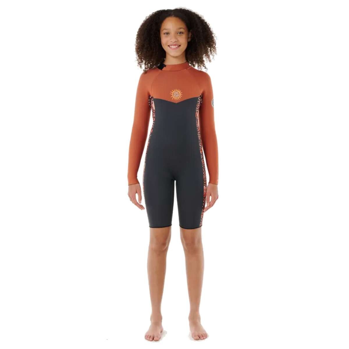 Traje Rip Curl Girls Dawn Patrol Back Zip - Back Zip 