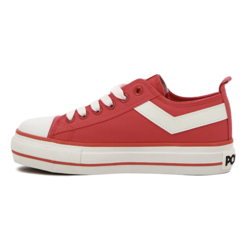 Championes Pony plataforma casual classic Coral