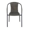 Silla de Patio apilable Simil Rattán Silla de Patio apilable Simil Rattán