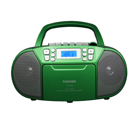Radio Grabador Toshiba Ckm39gb Verde (t110) Radio Grabador Toshiba Ckm39gb Verde (t110)