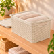 Set x3 Caja simil ratán 15 lts BEIGE