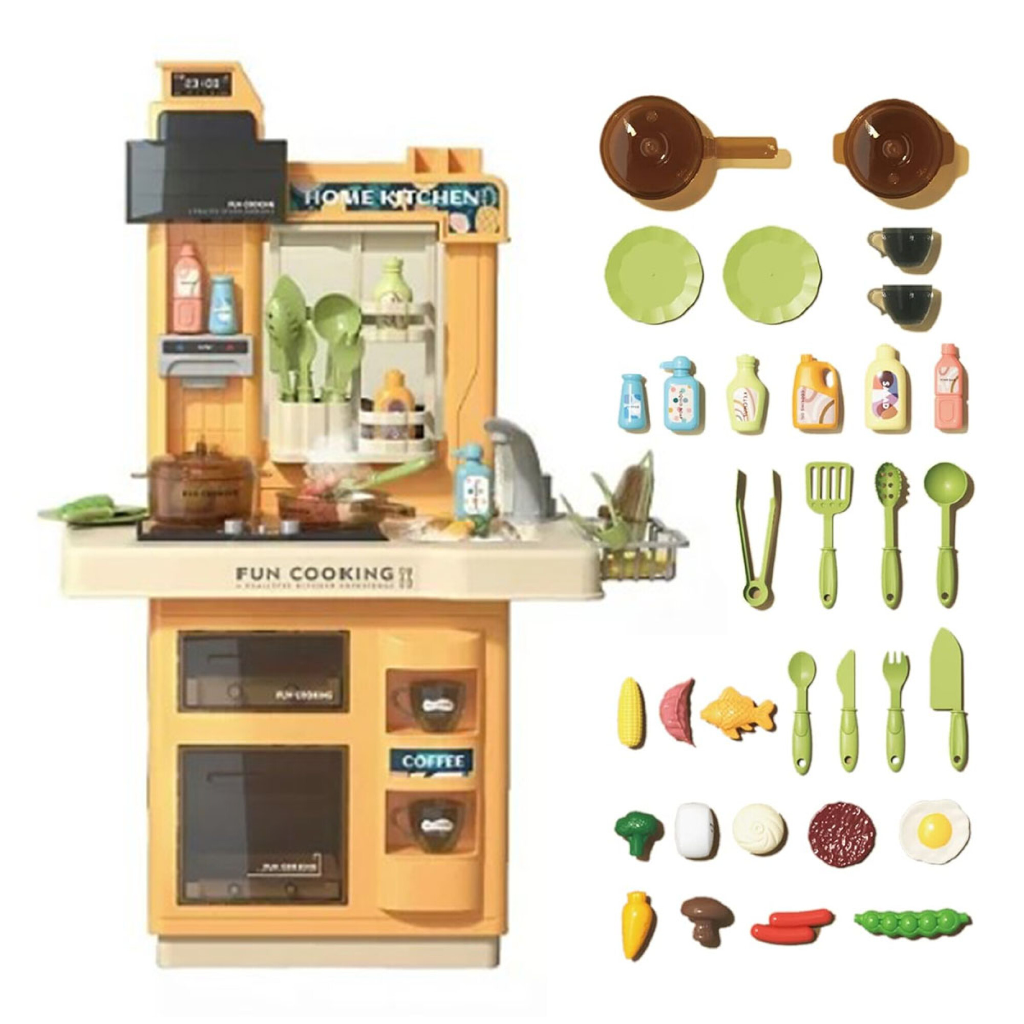 Cocina infantil con luz y sonido deals