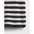 SL CROCHET STRIPE TANK NAVY UNIFORM