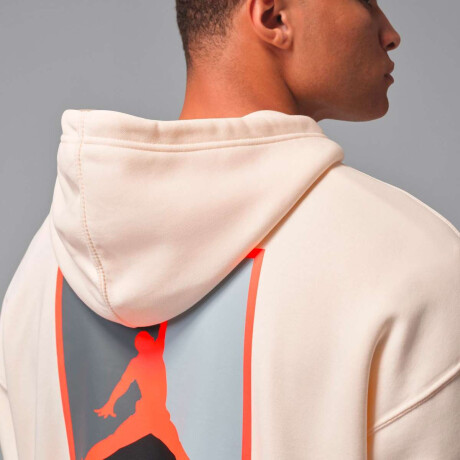 Abrigo Jordan Brooklyn Fleece De Hombre Crema