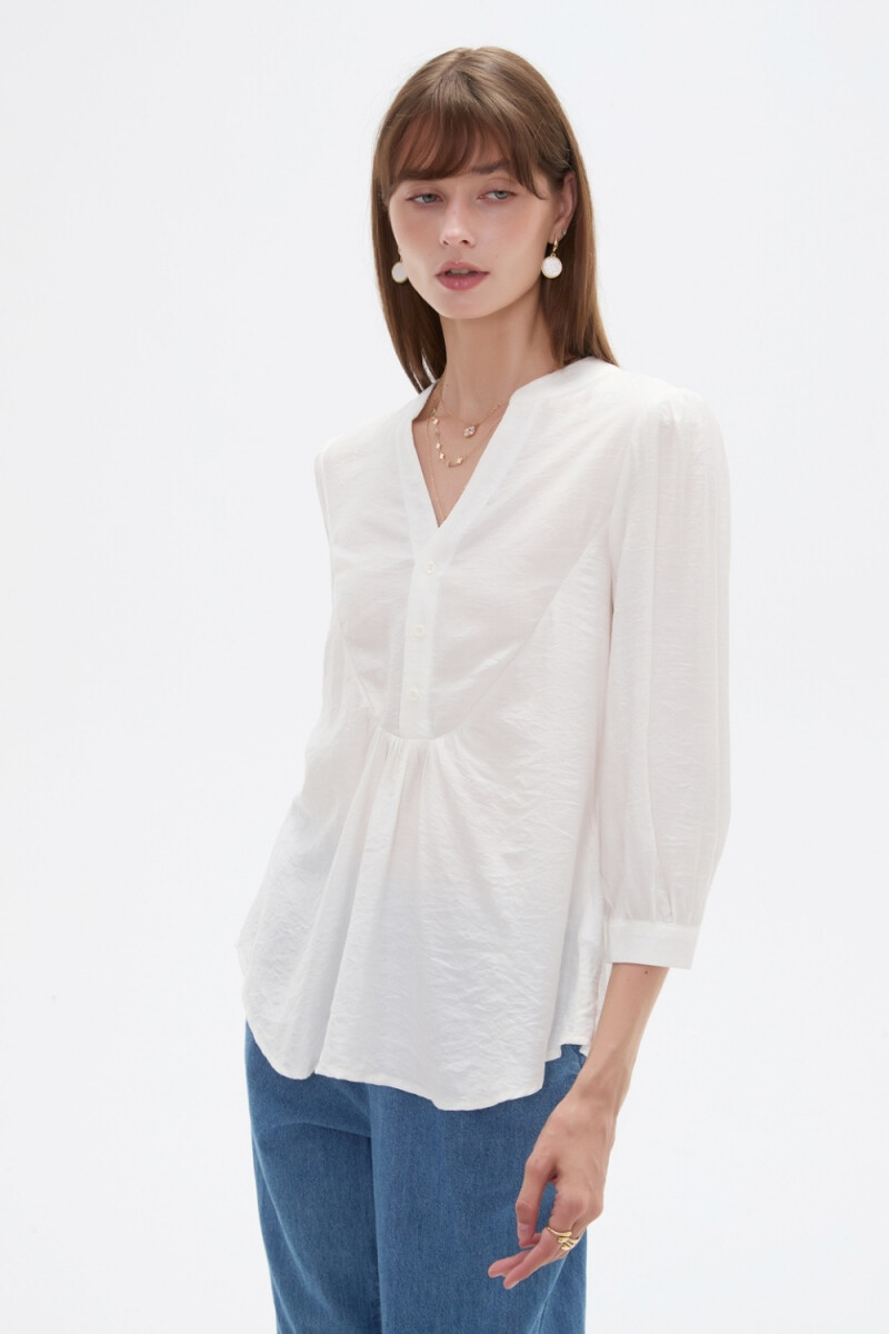 Blusa Qurel - Blanco 