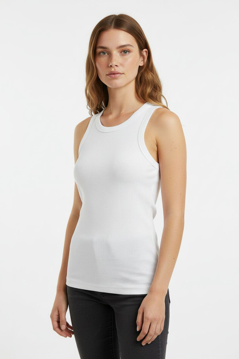 Musculosa Carss - Blanco 