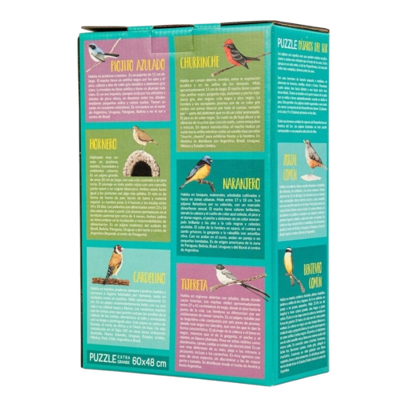 Puzzle Pájaros del Sur 30 Piezas Pika Puzzle Pájaros del Sur 30 Piezas Pika