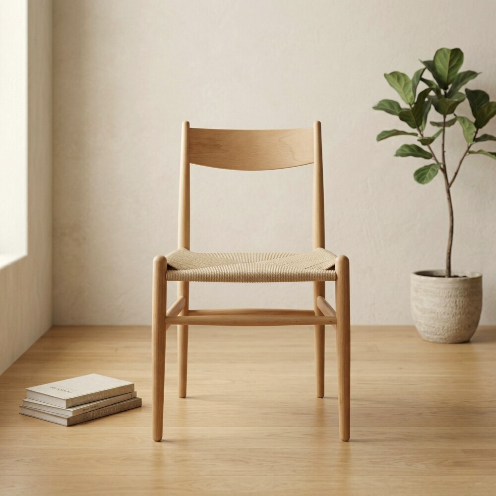 Silla de Comedor Madera natural Beige Portugal - Origen Silla de Comedor Madera natural Beige Portugal - Origen
