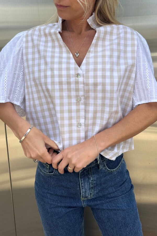 Blusa Almu Beige