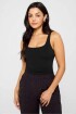 Top PureLuxe Built-In Bra Mujer Black