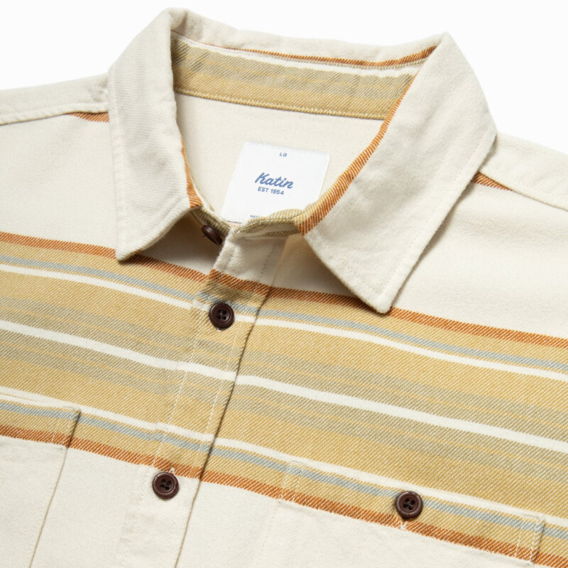 Camisa Katin Sierra Flannel - Beige Camisa Katin Sierra Flannel - Beige