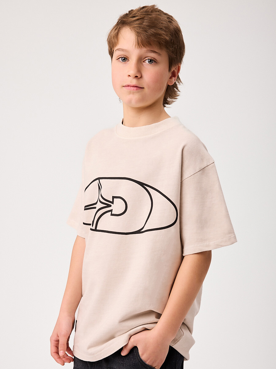 T-SHIRT M/C GUARIAN TEEN DIXIE Gris Claro