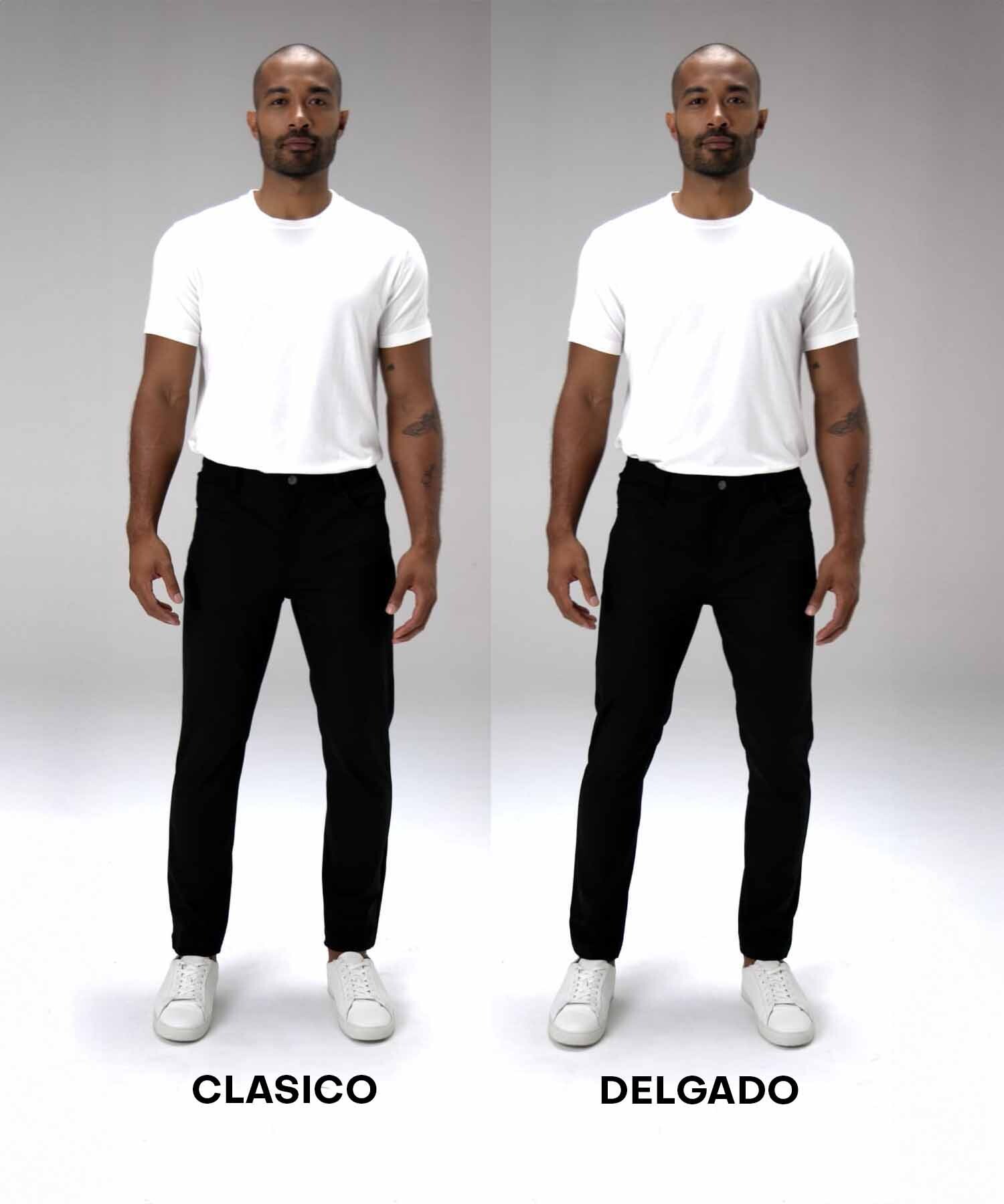 Pantalón The Don 5-Pocket Slim Pant Hombre Black