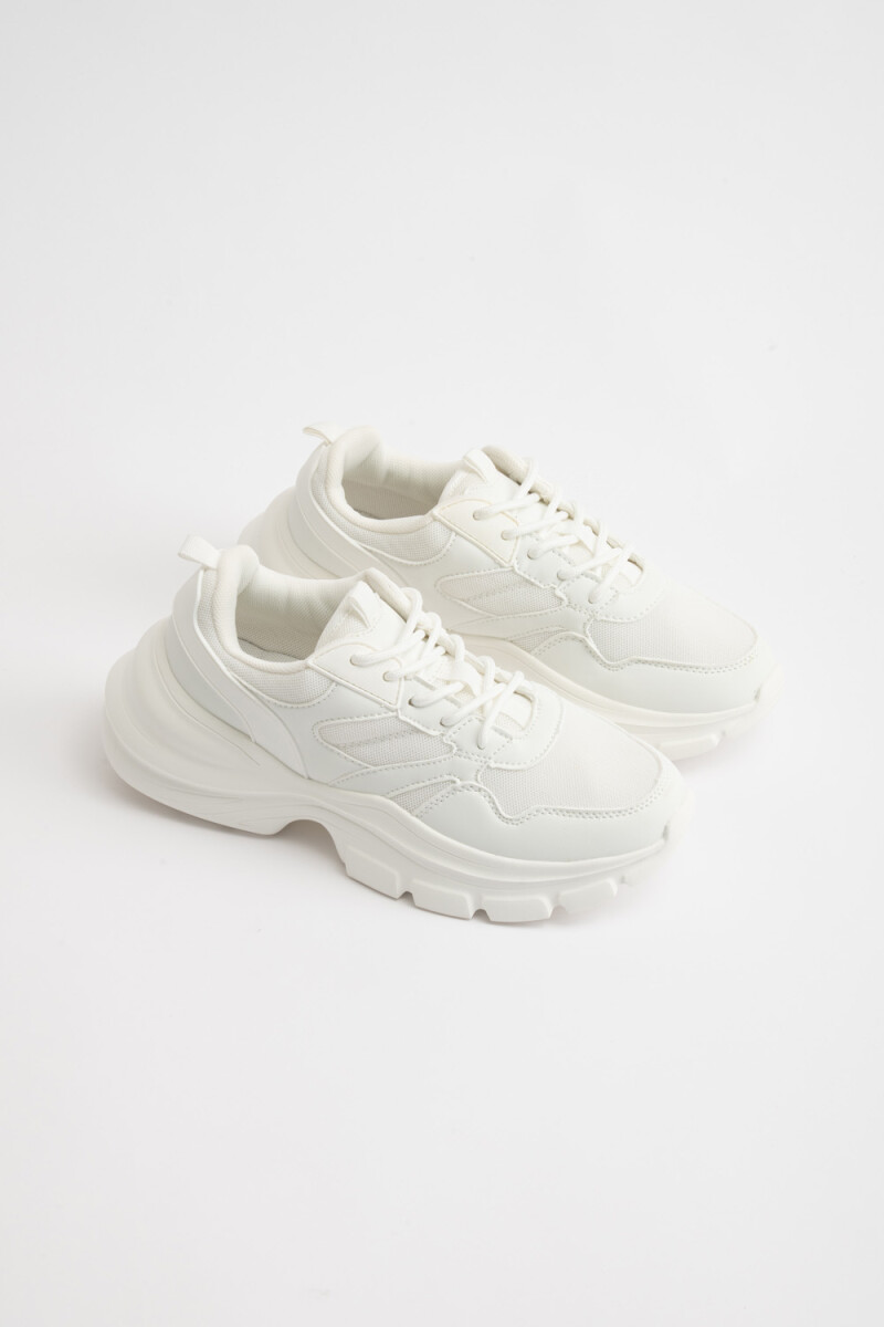 Zapatilla deportiva Blanca