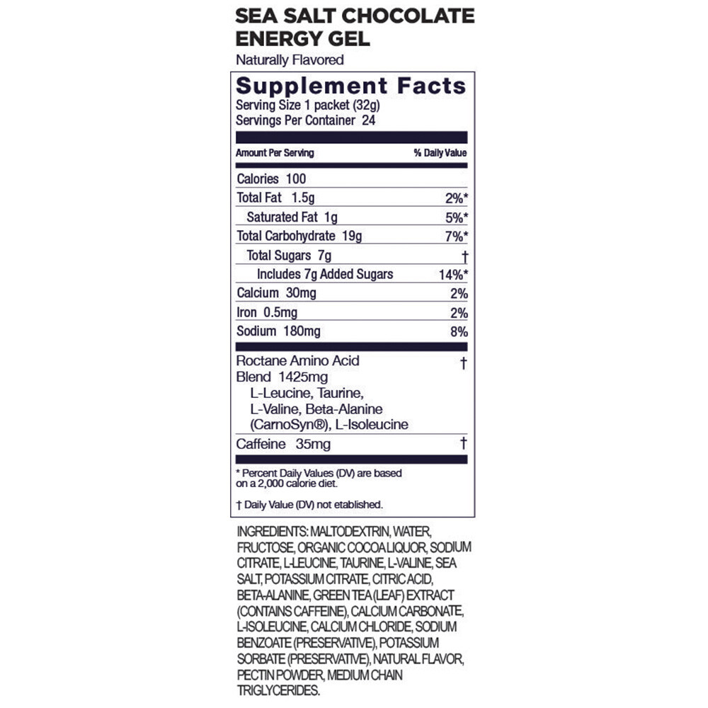 Gel - Sea Salt Chocolate Sea Salt Chocolate