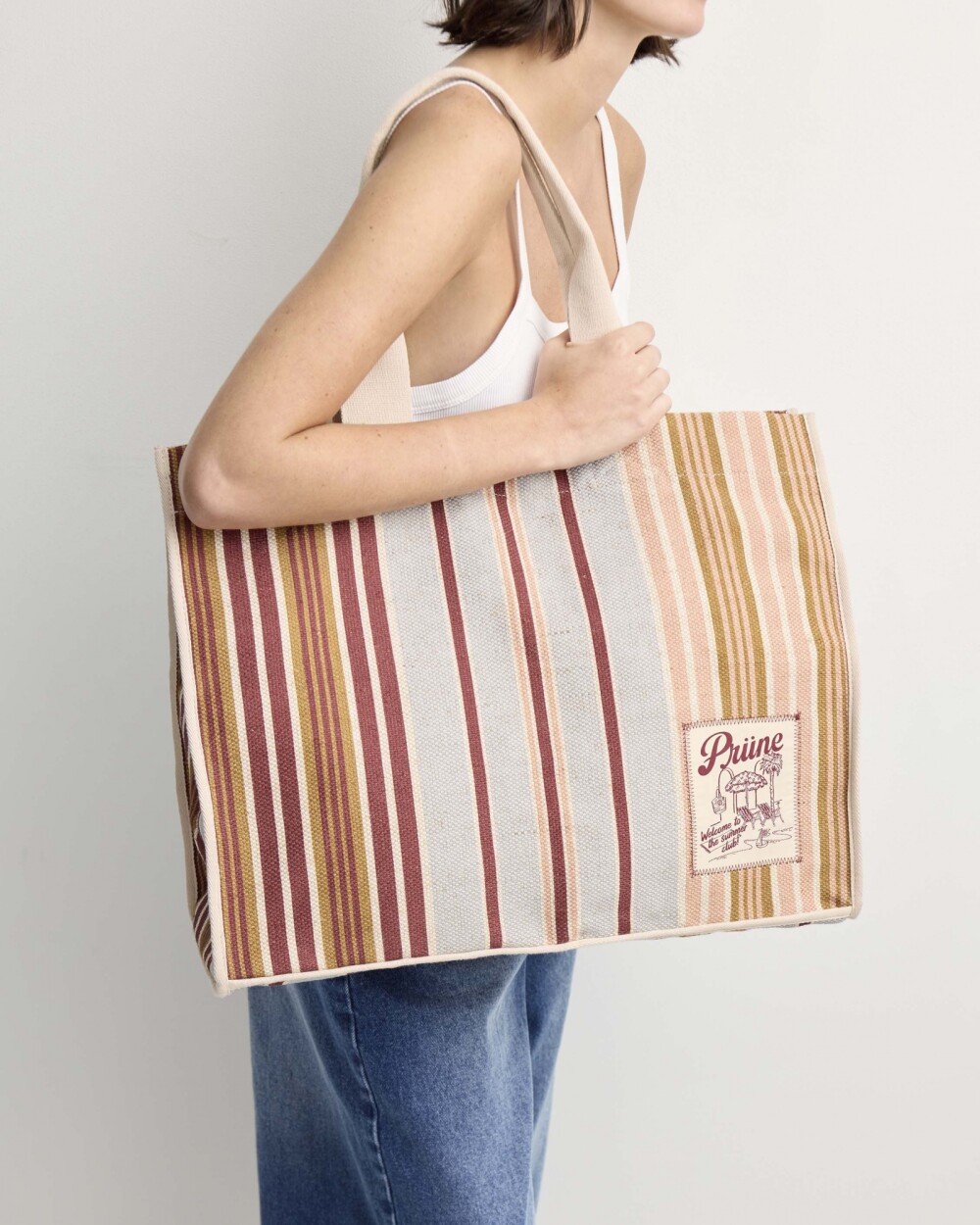 Bolso Bleu en canvas Natural