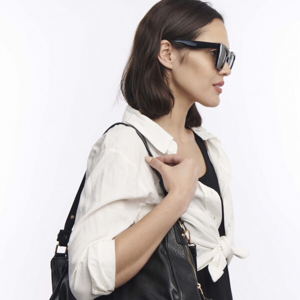 Cartera Charlotte Negro