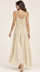 VESTIDO LIZET BEIGE