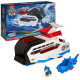 Paw Patrol Aqua Pups - Vehículo de equipo de patrullero de ballenas con figura de acción Chase Paw Patrol Aqua Pups - Vehículo de equipo de patrullero de ballenas con figura de acción Chase