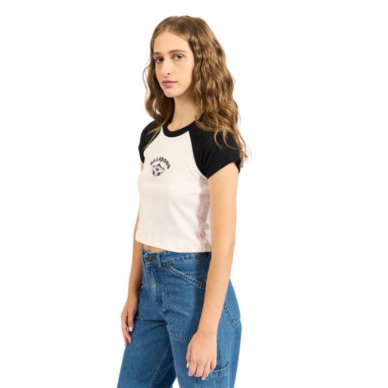 Remera MC Billabong Blissed Ranglan - Negro Remera MC Billabong Blissed Ranglan - Negro