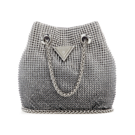 Cartera Guess Zalina Chica Plata 0