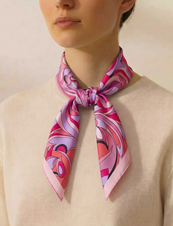 Pañuelo Swirl ROSA/MULTI