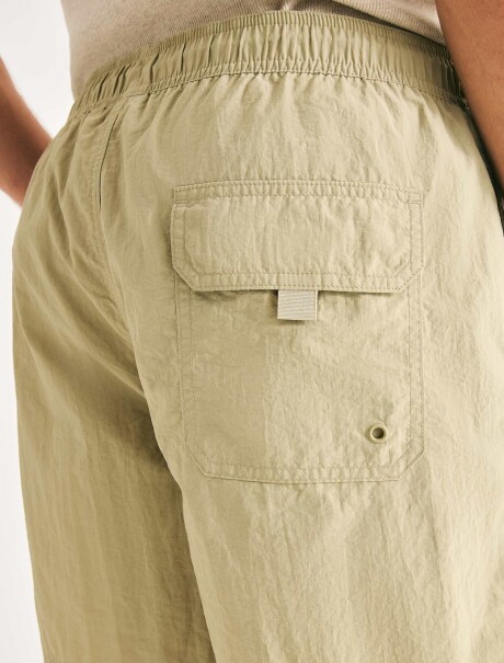 SHORT DE BAÑO CON TEXTURA BEIGE