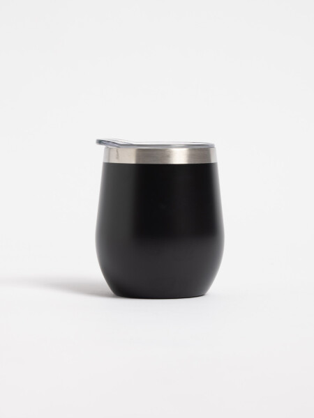 Mate acero inoxidable Negro