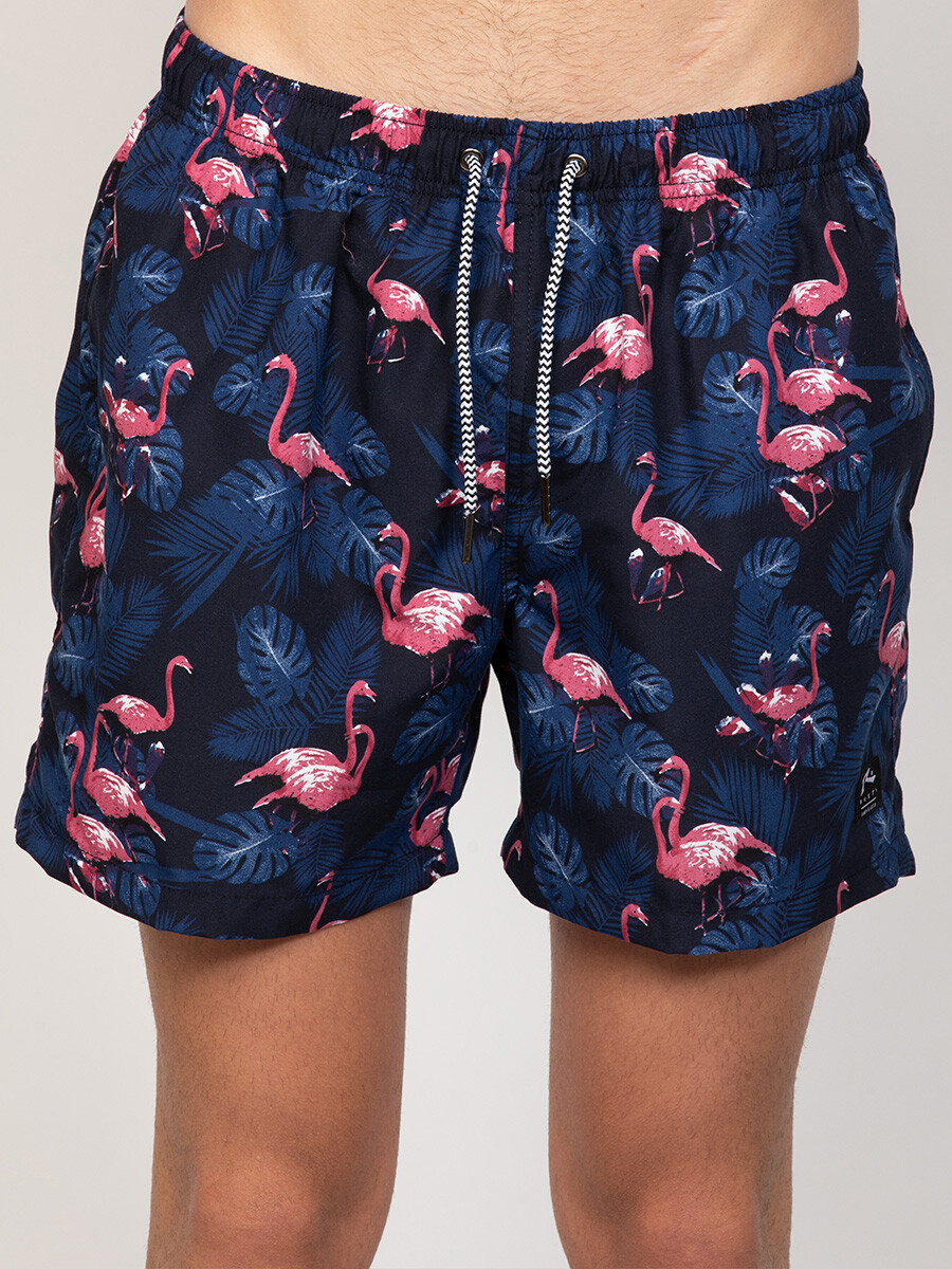 SHORT BAÑO COVIN RUSTY - Azul 