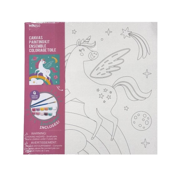 Cuadro para pintar unicornio