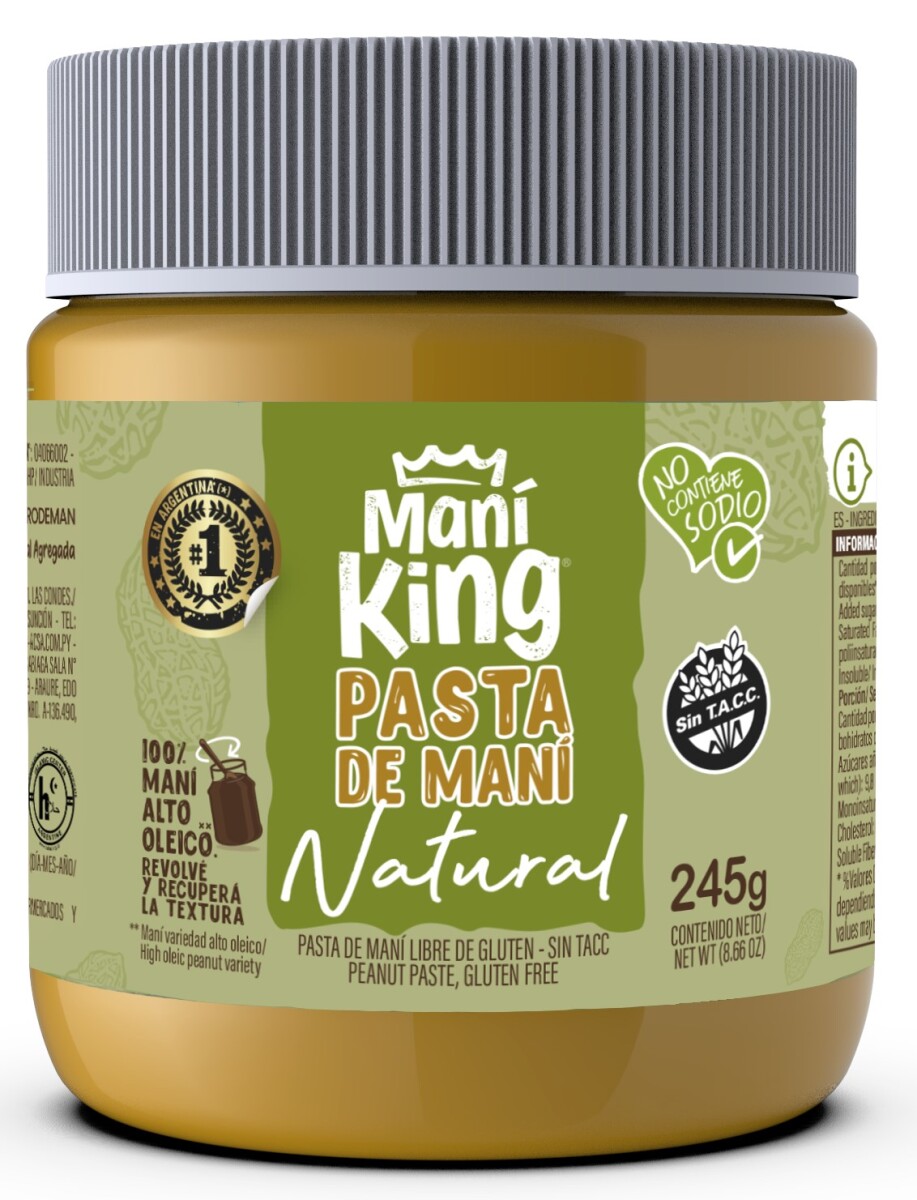 PASTA DE MANI KING 245G 