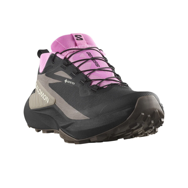 Salomon GENESIS GTX W para Mujer - Negro/Rosa Negro-Rosado