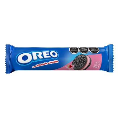 Galletitas Oreo Milkshake Frutilla 118 Grs Galletitas Oreo Milkshake Frutilla 118 Grs