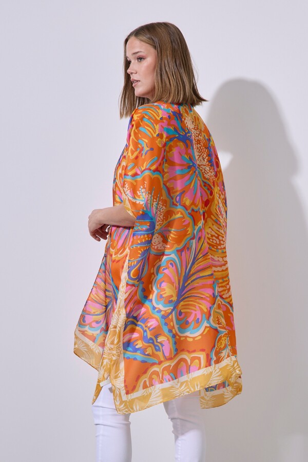 Kimono Printed MULTI/ANARANJADO