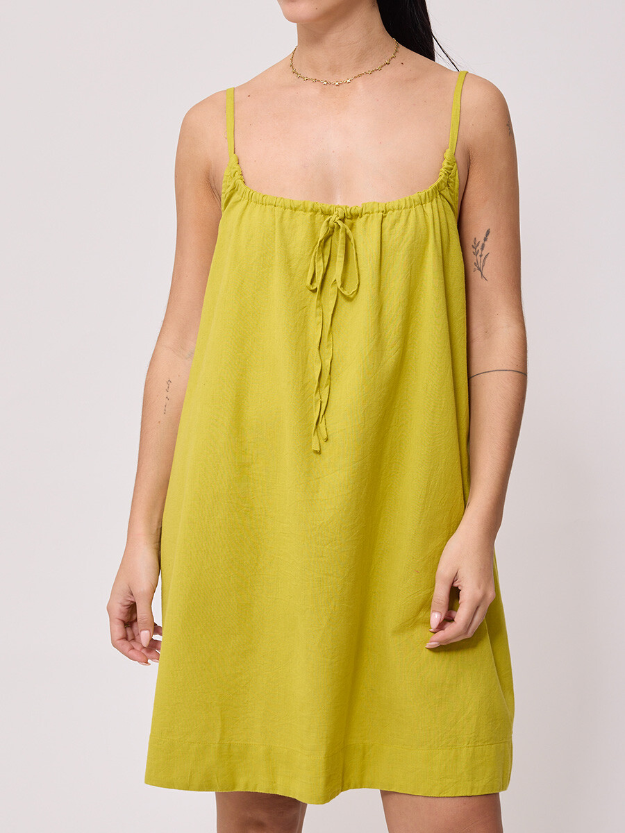 VESTIDO CORTO SOLENE RUSTY - Verde 
