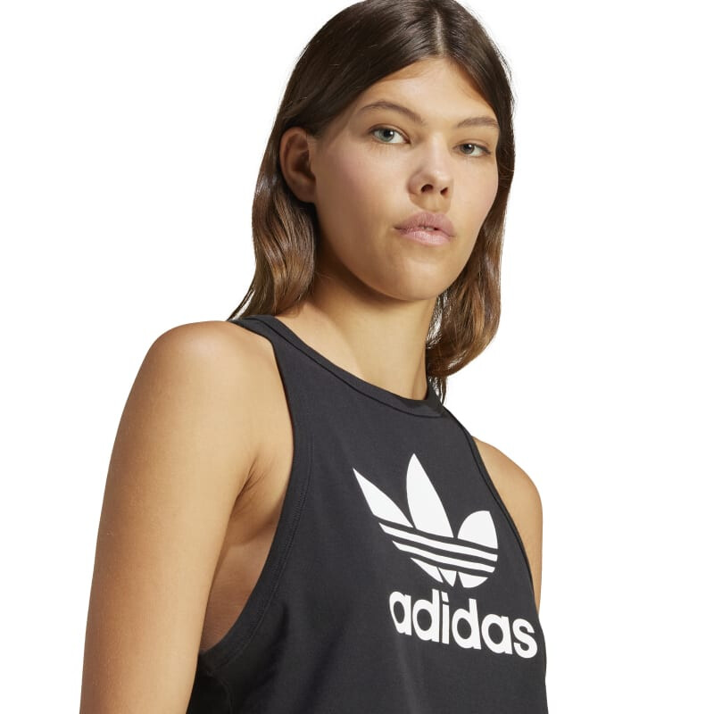 Musculosa Adidas Trefoil Tank de Mujer - IU0067 Negro