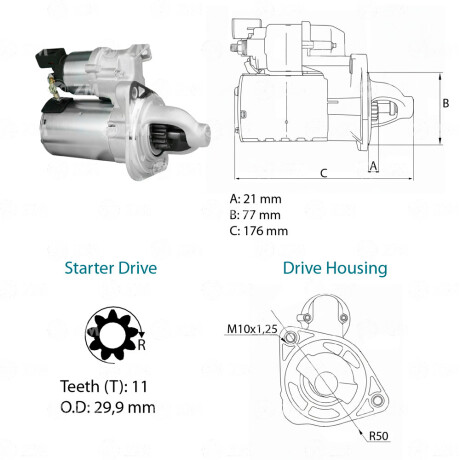 ARRANQUE HYUNDAI HB20 KIA SOUL S/DELCO REMY 11D ZM ARRANQUE HYUNDAI HB20 KIA SOUL S/DELCO REMY 11D ZM