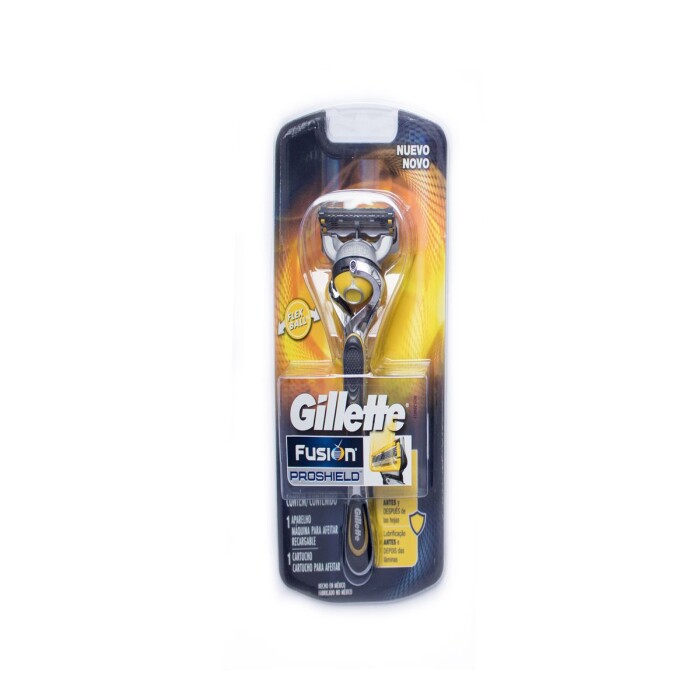 GILLETTE FUSION PROSHIELD MAQUINA UNID. única