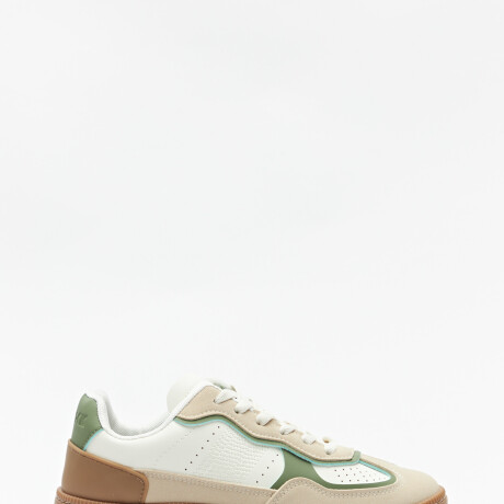 ZAPATILLA GOLETTA Verde Grisáceo