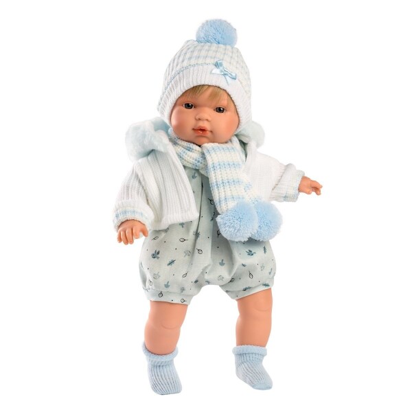 Muñeco Llorens Sasha Lloron Abrigo Chupete Pijama Zapatos Variante Modelo Sasha