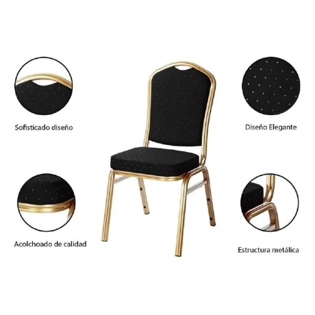 Silla Hotel Milton Negro