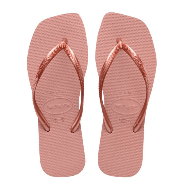 Sandalias de Mujer Havaianas Slime Square Rosado