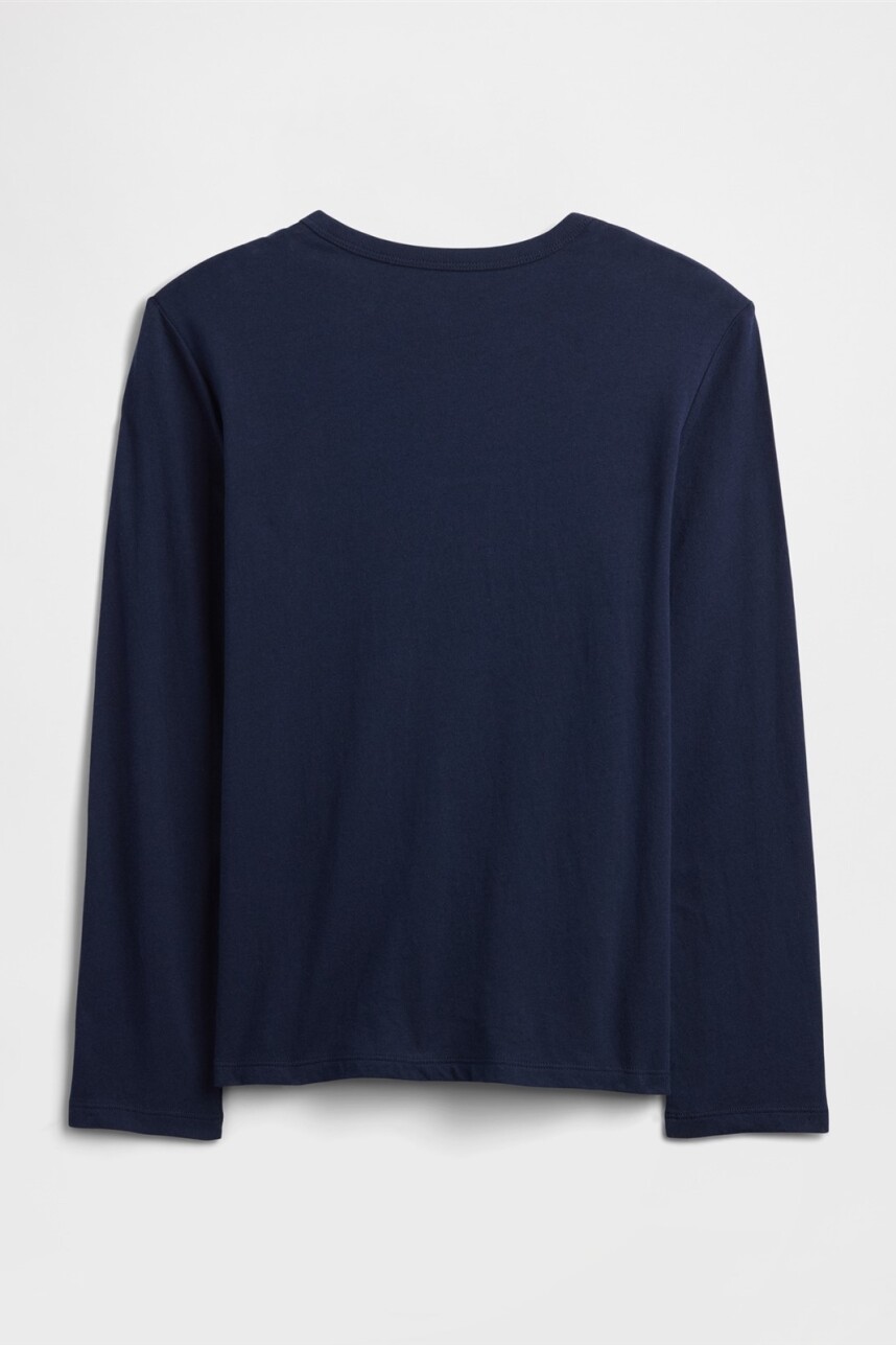 Remera Gráfico Niño Tapestry Navy
